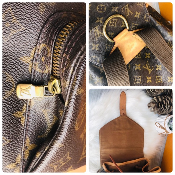 "SOLD"🎁Louis Vuitton Monogram Montsouris GM Backpack 🎈 - Picture 11 of 16